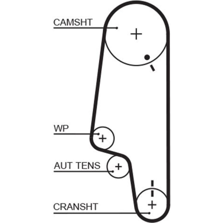 Zahnriemensatz K015427XS Zahnriemensatz K015427XS