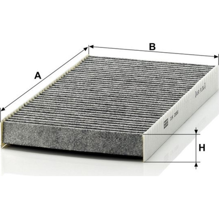 MANN-FILTER CUK 2956 Innenraumfilter, Aktivkohlefilter