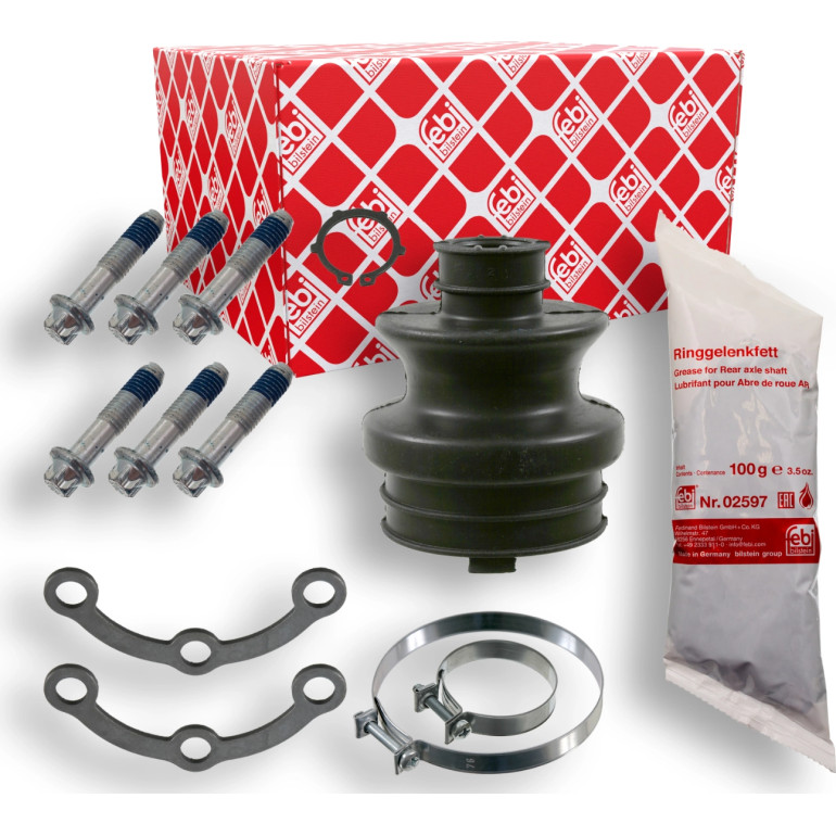FEBI BILSTEIN 02591 Faltenbalgsatz, Antriebswelle FEBI BILSTEIN 02591 Faltenbalgsatz, Antriebswelle