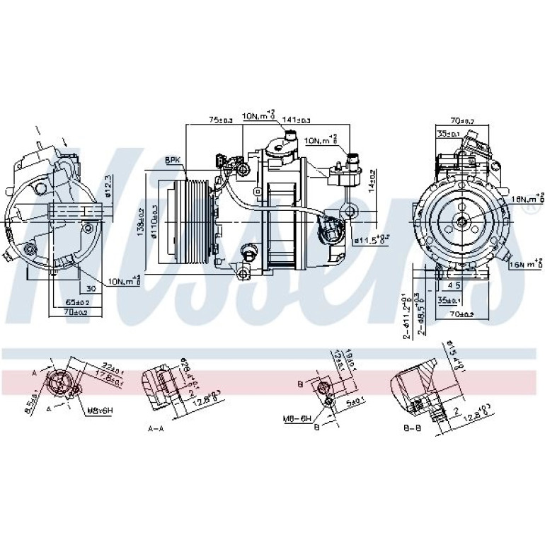 Kompressor, Klimaanlage 890303 Kompressor, Klimaanlage 890303