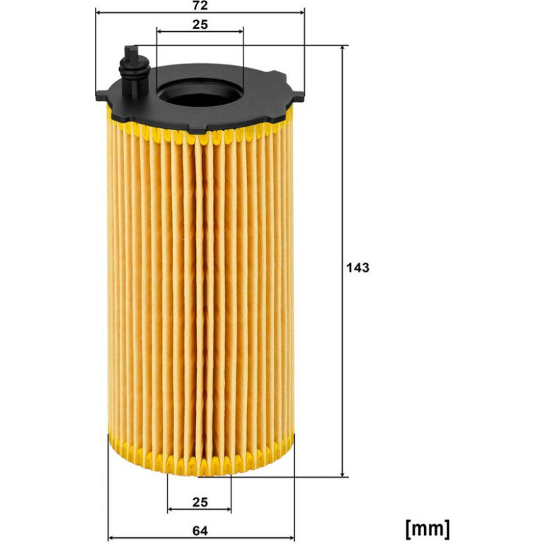 Ölfilter HU 820/2 X Ölfilter HU 820/2 X
