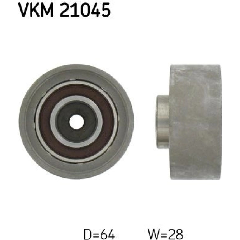 Umlenk-/Führungsrolle, Zahnriemen VKM 21045 Umlenk-/Führungsrolle, Zahnriemen VKM 21045