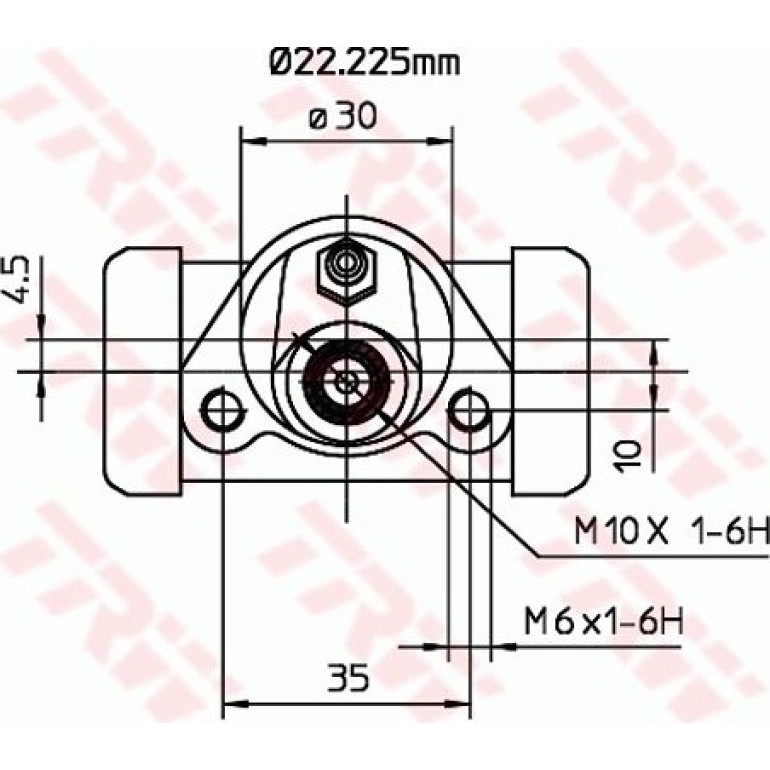 Radbremszylinder BWH185 Radbremszylinder BWH185