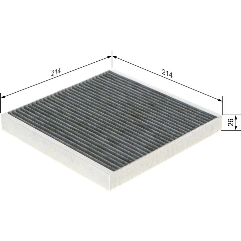 BOSCH 1 987 432 499 Innenraumfilter BOSCH 1 987 432 499 Innenraumfilter