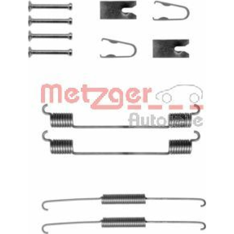 Zubehörsatz, Bremsbacken 105-0781 Zubehörsatz, Bremsbacken 105-0781