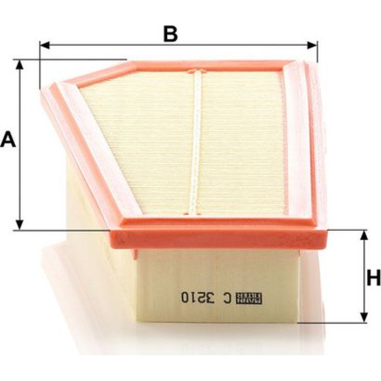 MANN-FILTER C 3210 Luftfilter MANN-FILTER C 3210 Luftfilter