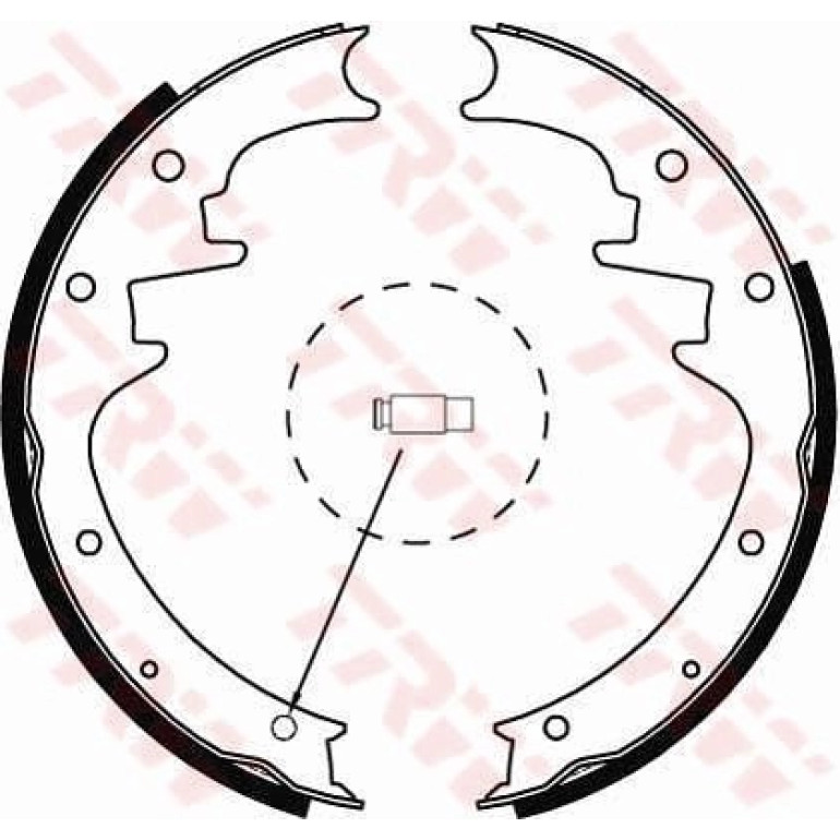 Bremsbackensatz GS8444 Bremsbackensatz GS8444