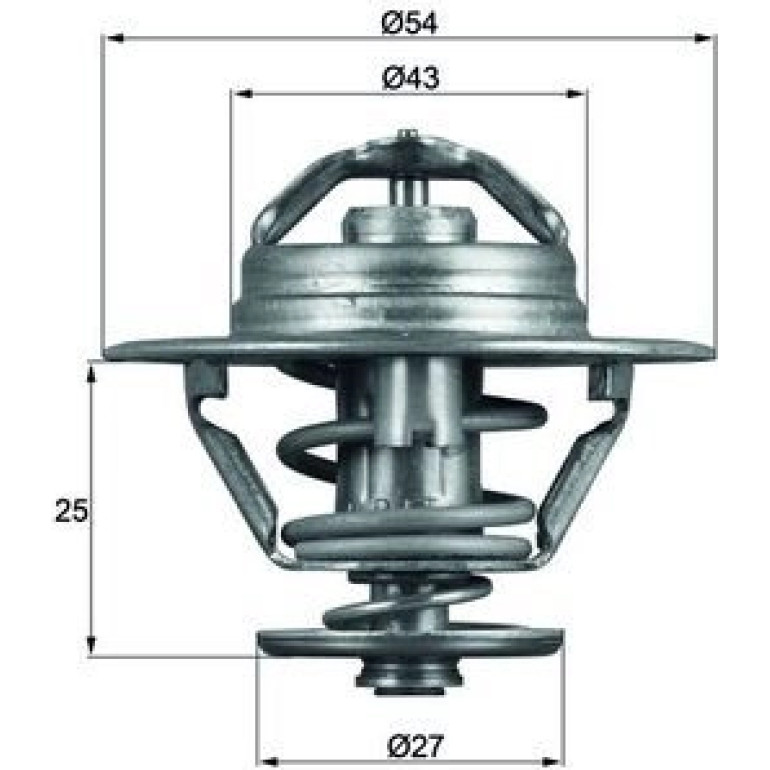 Thermostat, Kühlmittel TX 93 79D Thermostat, Kühlmittel TX 93 79D