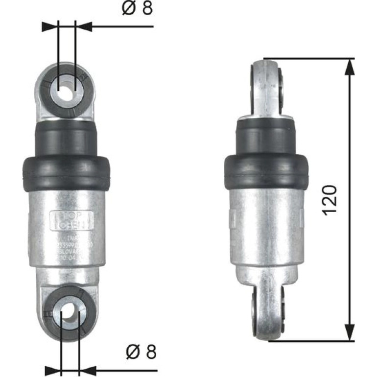 Schwingungsdämpfer, Keilrippenriemen T39215 Schwingungsdämpfer, Keilrippenriemen T39215
