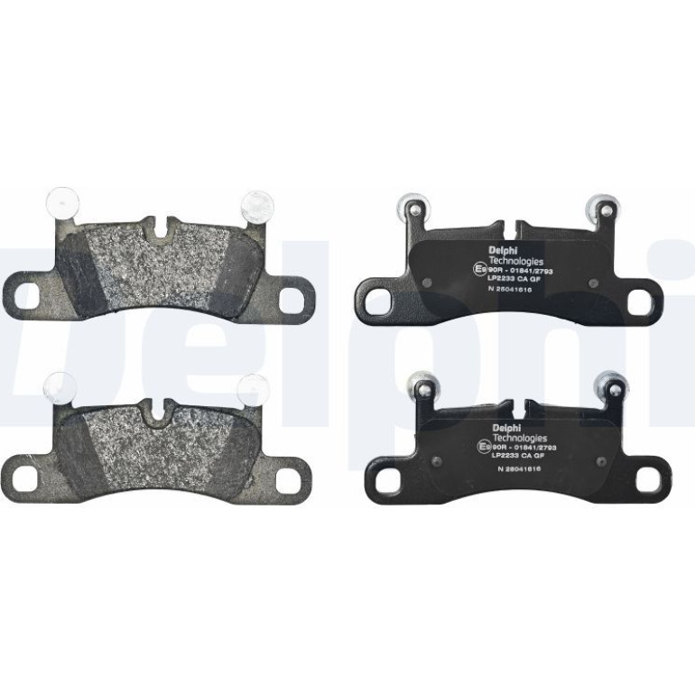 Bremsbelagsatz, Scheibenbremse LP2233 Bremsbelagsatz, Scheibenbremse LP2233