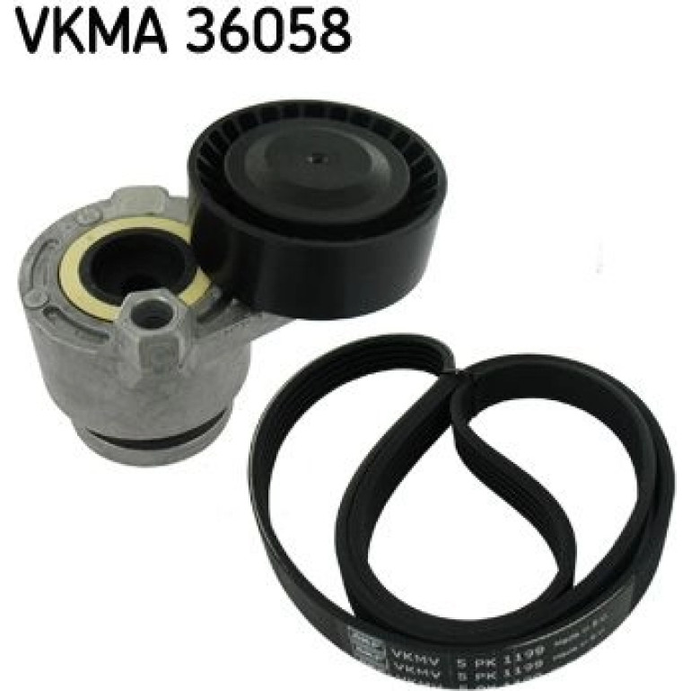 Keilrippenriemensatz VKMA 36058 Keilrippenriemensatz VKMA 36058