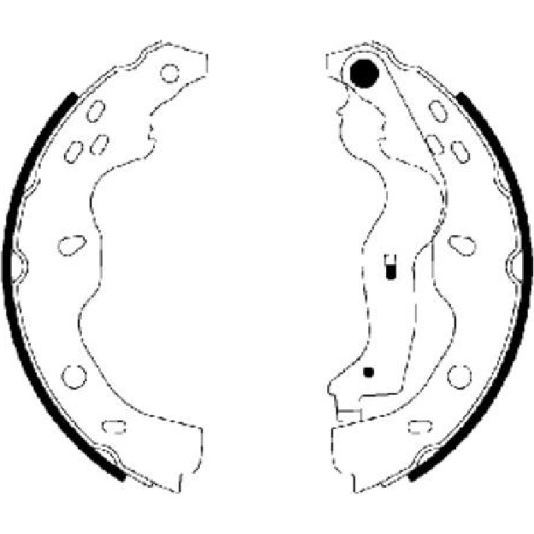 Bremsbackensatz 91067500 Bremsbackensatz 91067500