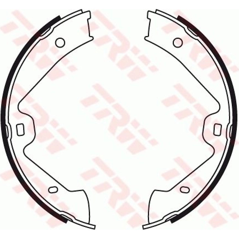 Bremsbackensatz, Feststellbremse GS8776 Bremsbackensatz, Feststellbremse GS8776