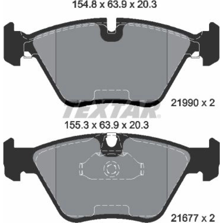 Bremsbelagsatz, Scheibenbremse 2199003 Bremsbelagsatz, Scheibenbremse 2199003