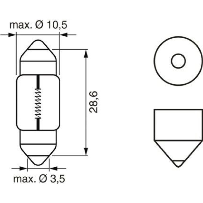 Glühlampe 1 987 302 227 Glühlampe 1 987 302 227