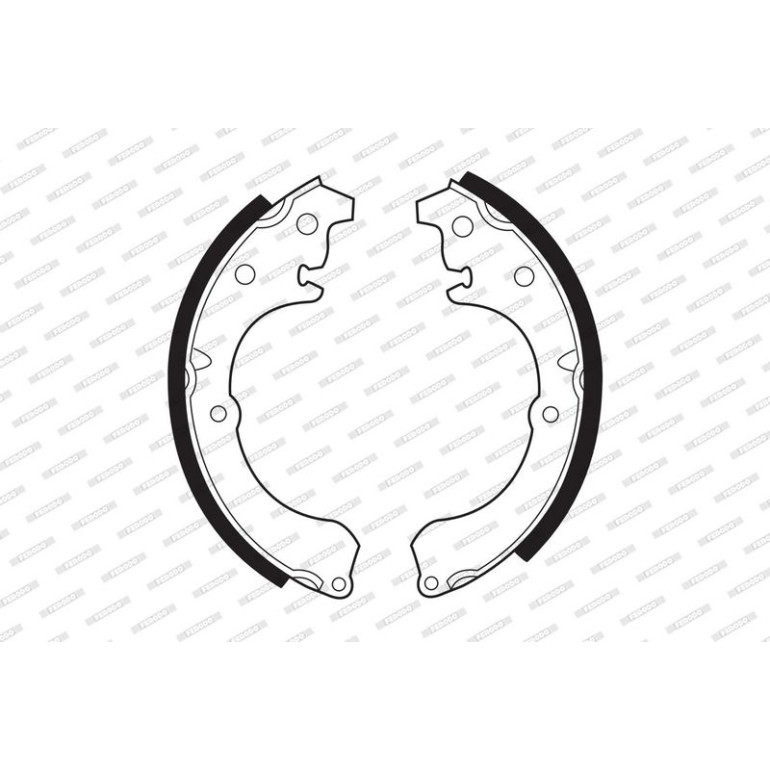 Bremsbackensatz FSB41 Bremsbackensatz FSB41
