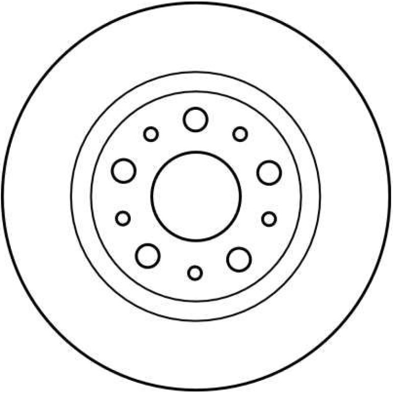 Bremsscheibe DF2762 Bremsscheibe DF2762
