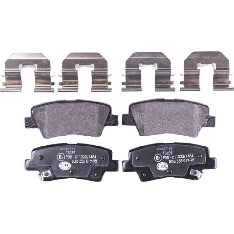 Bremsbelagsatz, Scheibenbremse 8DB 355 019-981 Bremsbelagsatz, Scheibenbremse 8DB 355 019-981
