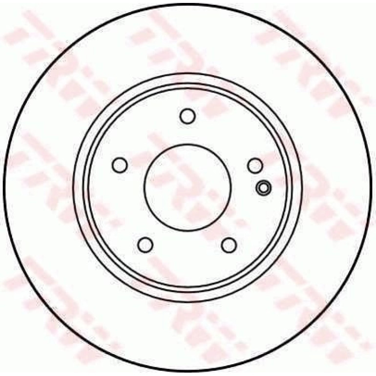 Bremsscheibe DF2779 Bremsscheibe DF2779