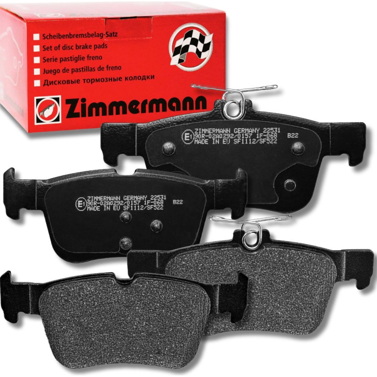 ZIMMERMANN 22531.160.1 Bremsbeläge ZIMMERMANN 22531.160.1 Bremsbeläge