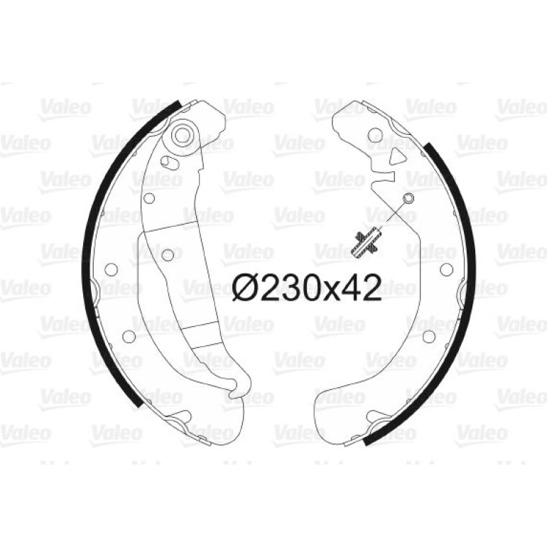 Bremsbackensatz 562640 Bremsbackensatz 562640