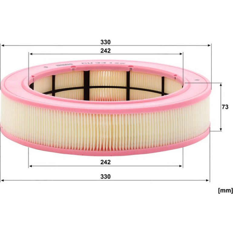 MANN-FILTER CU 33 128 Innenraumfilter, Partikelfilter MANN-FILTER CU 33 128 Innenraumfilter, Partikelfilter