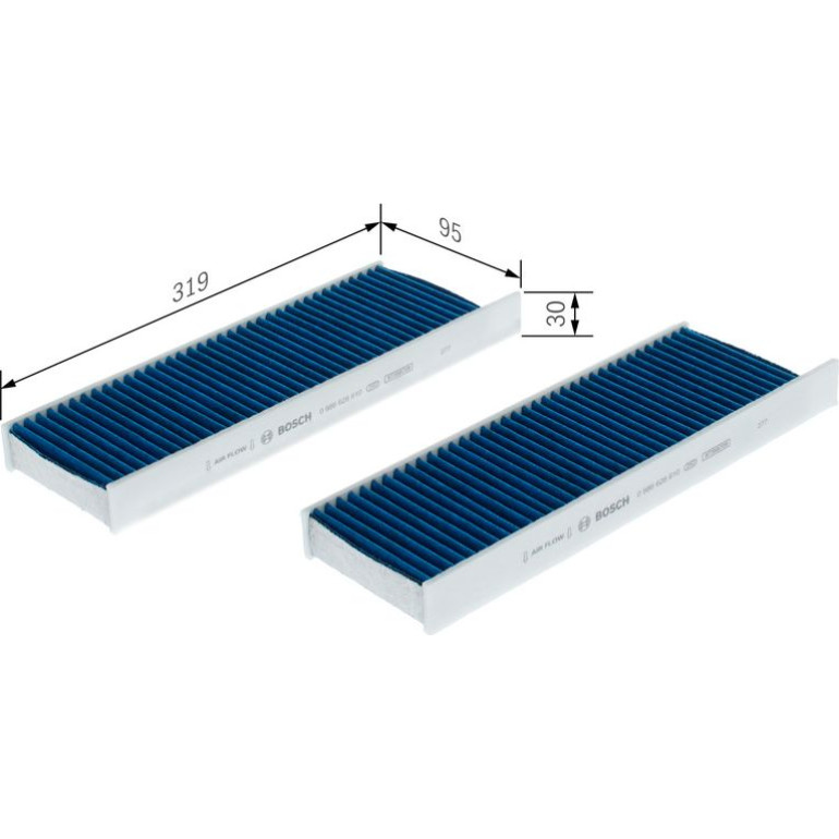 Filter, Innenraumluft 0 986 628 610 Filter, Innenraumluft 0 986 628 610