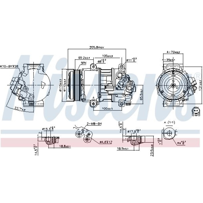 Kompressor, Klimaanlage 89479 Kompressor, Klimaanlage 89479