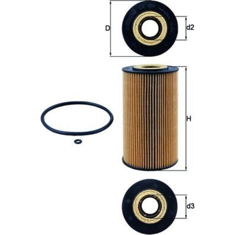 Ölfilter OX 169D Ölfilter OX 169D