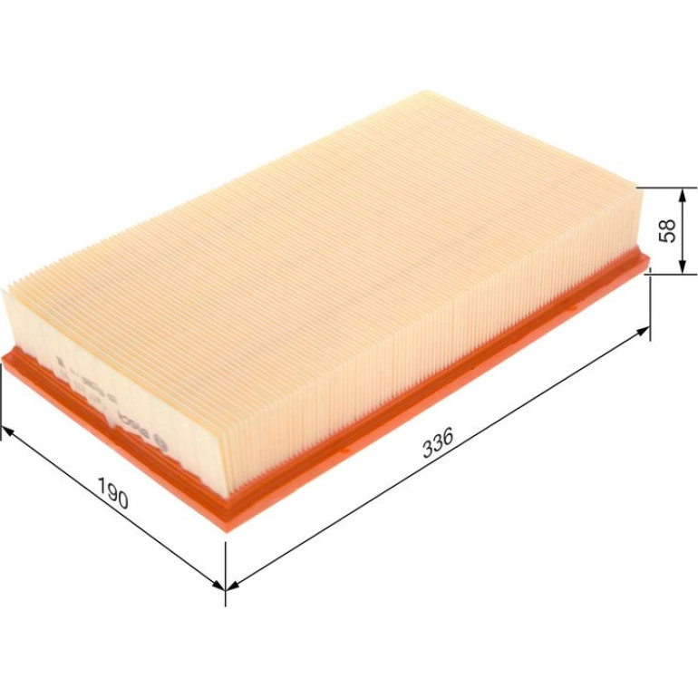 BOSCH 1 457 433 699 Luftfilter BOSCH 1 457 433 699 Luftfilter