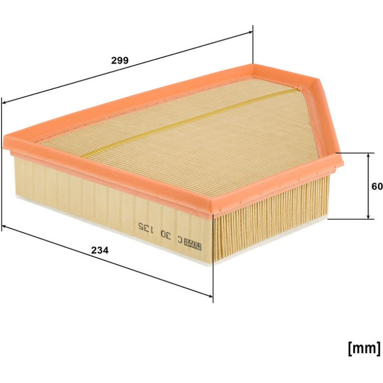 MANN-FILTER C 30 135 Luftfilter MANN-FILTER C 30 135 Luftfilter