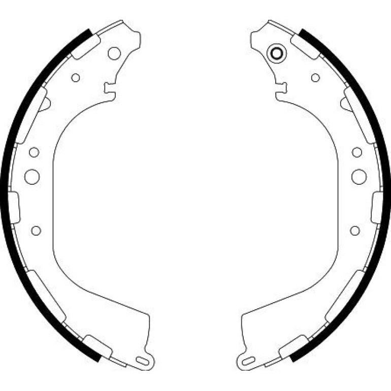 Bremsbackensatz 8DB 355 002-341