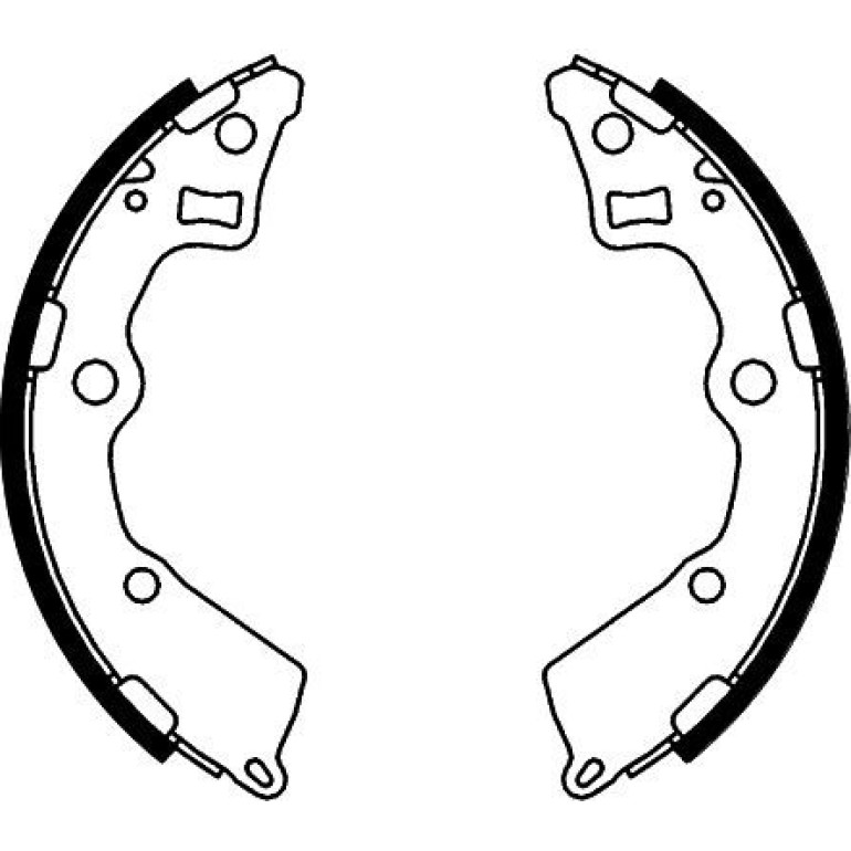 Bremsbackensatz 8DB 355 000-411
