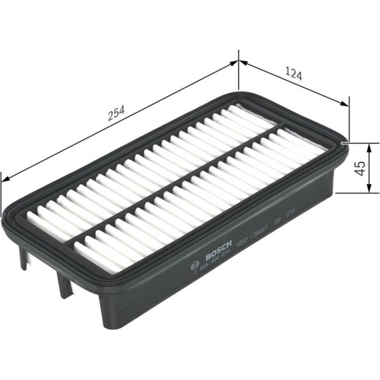 BOSCH F 026 400 016 Luftfilter BOSCH F 026 400 016 Luftfilter