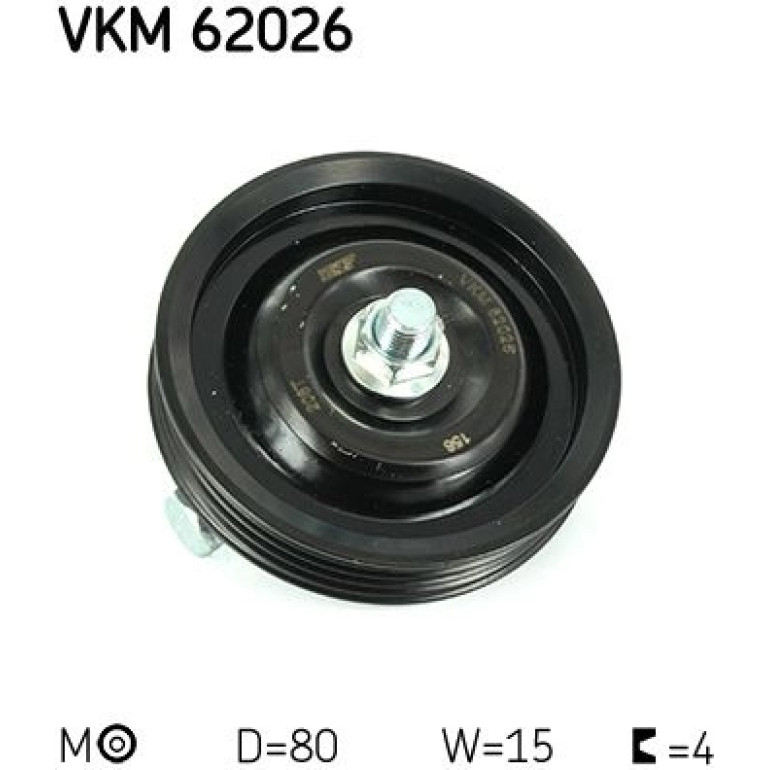 Spannrolle, Keilrippenriemen VKM 62026