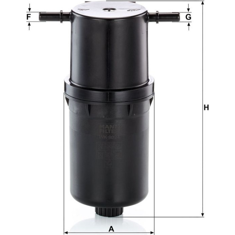 Kraftstofffilter WK 9024 Kraftstofffilter WK 9024