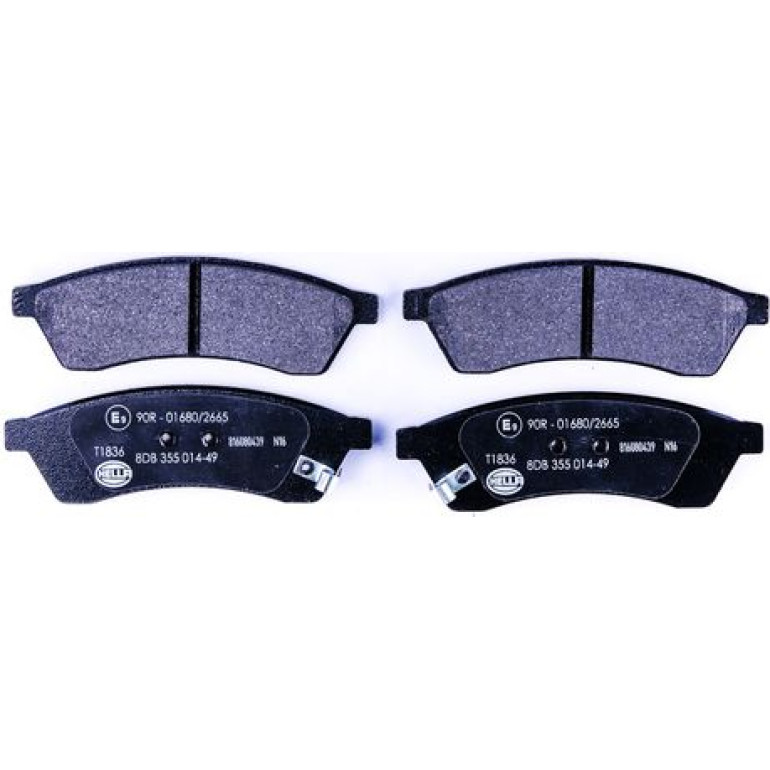 Bremsbelagsatz, Scheibenbremse 8DB 355 014-491 Bremsbelagsatz, Scheibenbremse 8DB 355 014-491