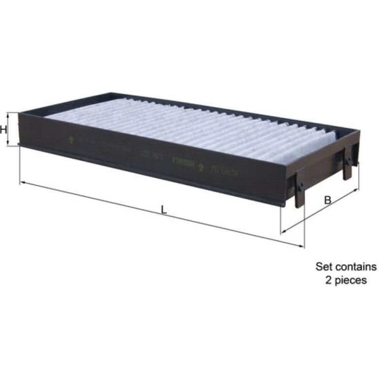 Filter, Innenraumluft LAK 221/S Filter, Innenraumluft LAK 221/S