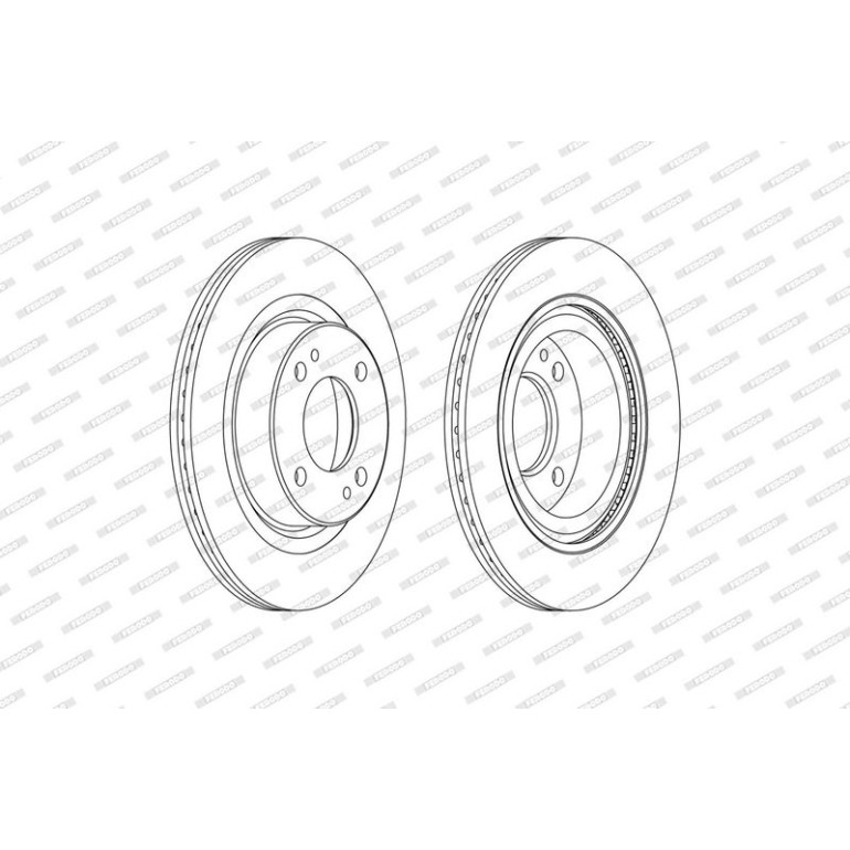 Bremsscheibe DDF2467C