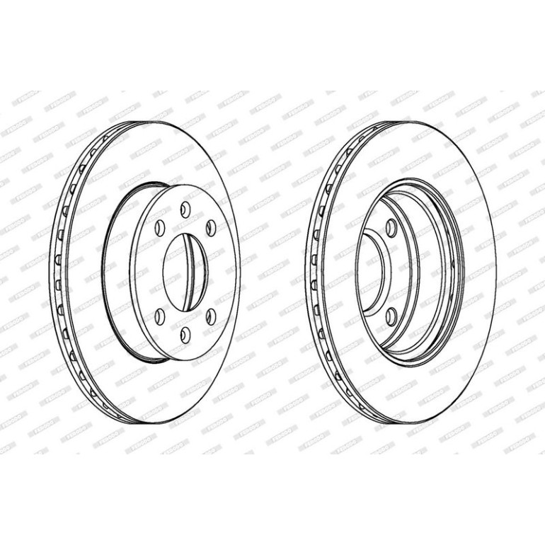 Bremsscheibe DDF1268C