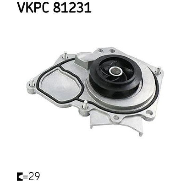 Wasserpumpe VKPC 81231 Wasserpumpe VKPC 81231