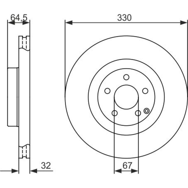 Bremsscheibe 0 986 479 415 Bremsscheibe 0 986 479 415
