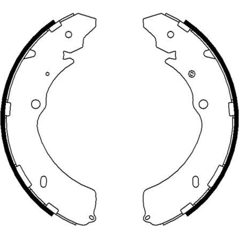 Bremsbackensatz 8DB 355 022-071 Bremsbackensatz 8DB 355 022-071