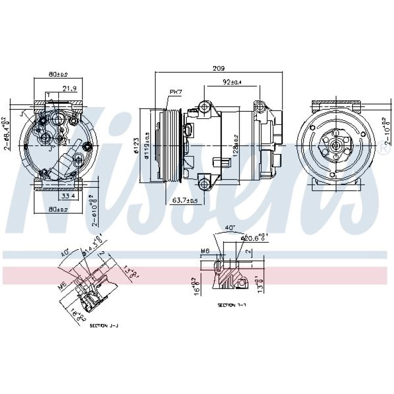 Kompressor, Klimaanlage 89323 Kompressor, Klimaanlage 89323