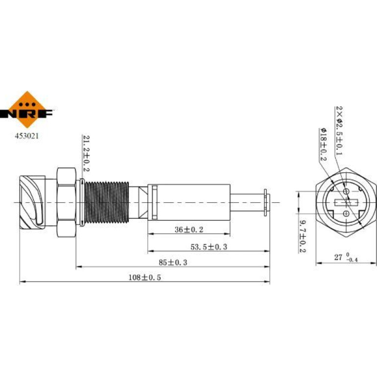 Sensor, Kühlmittelstand 453021