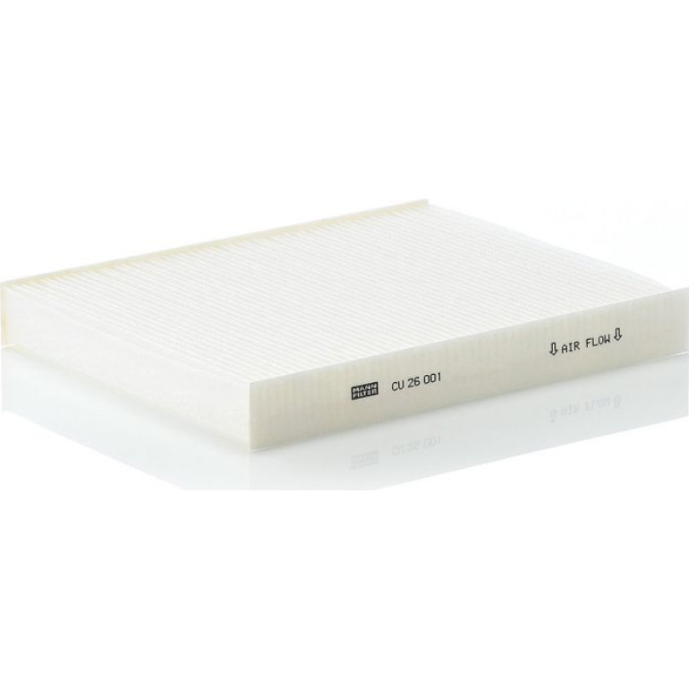 MANN-FILTER CU 26 001 Innenraumfilter, Partikelfilter