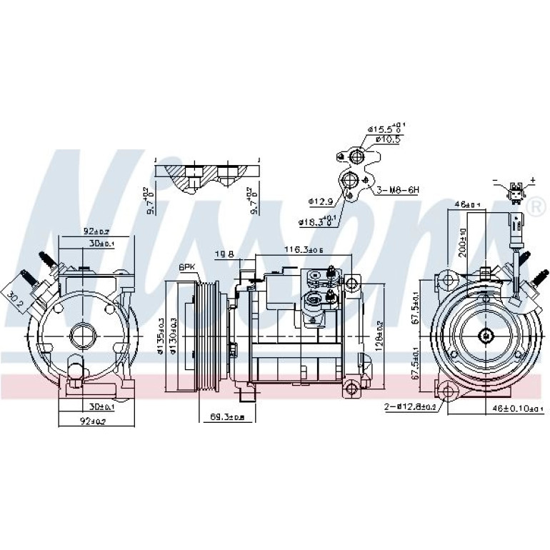 Kompressor, Klimaanlage 890152 Kompressor, Klimaanlage 890152