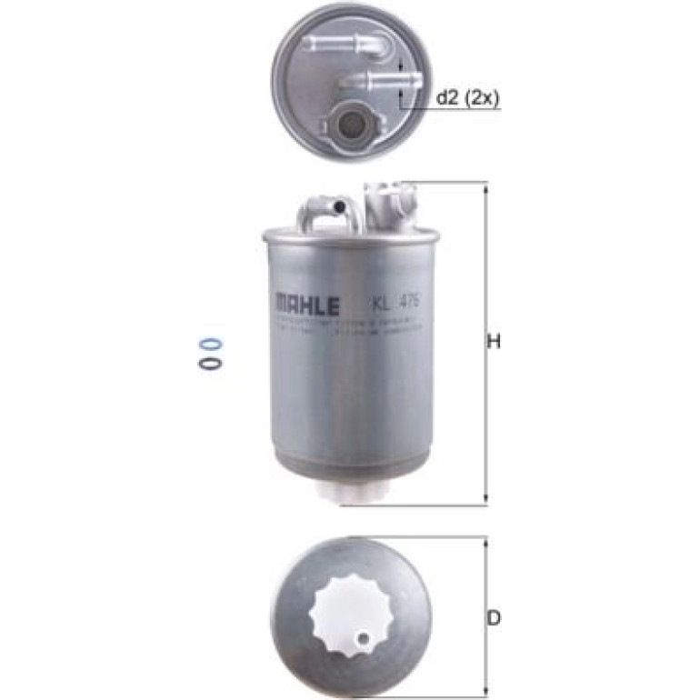 Kraftstofffilter KL 476D Kraftstofffilter KL 476D