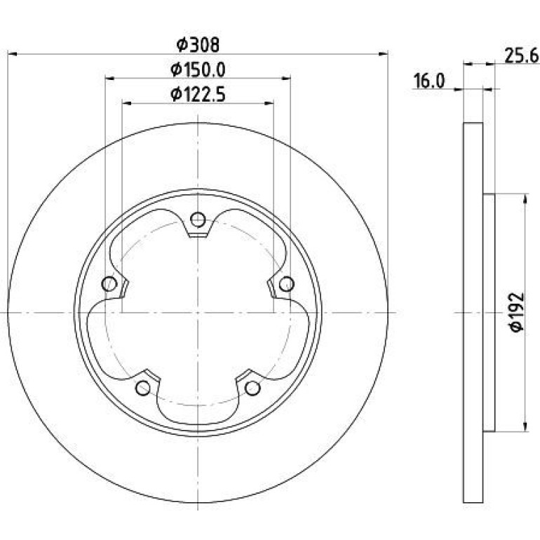 Bremsscheibe 8DD 355 122-781