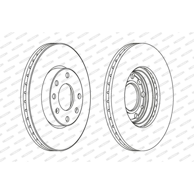 Bremsscheibe DDF1041C